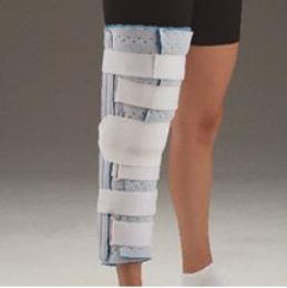 Cutaway Knee Immobilizer with Patella Strap